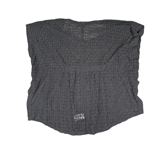 Eddie Bauer Casual Beach Dress Cover Up Size Large Swim See Thru Athletic Black - Picture 5 of 11